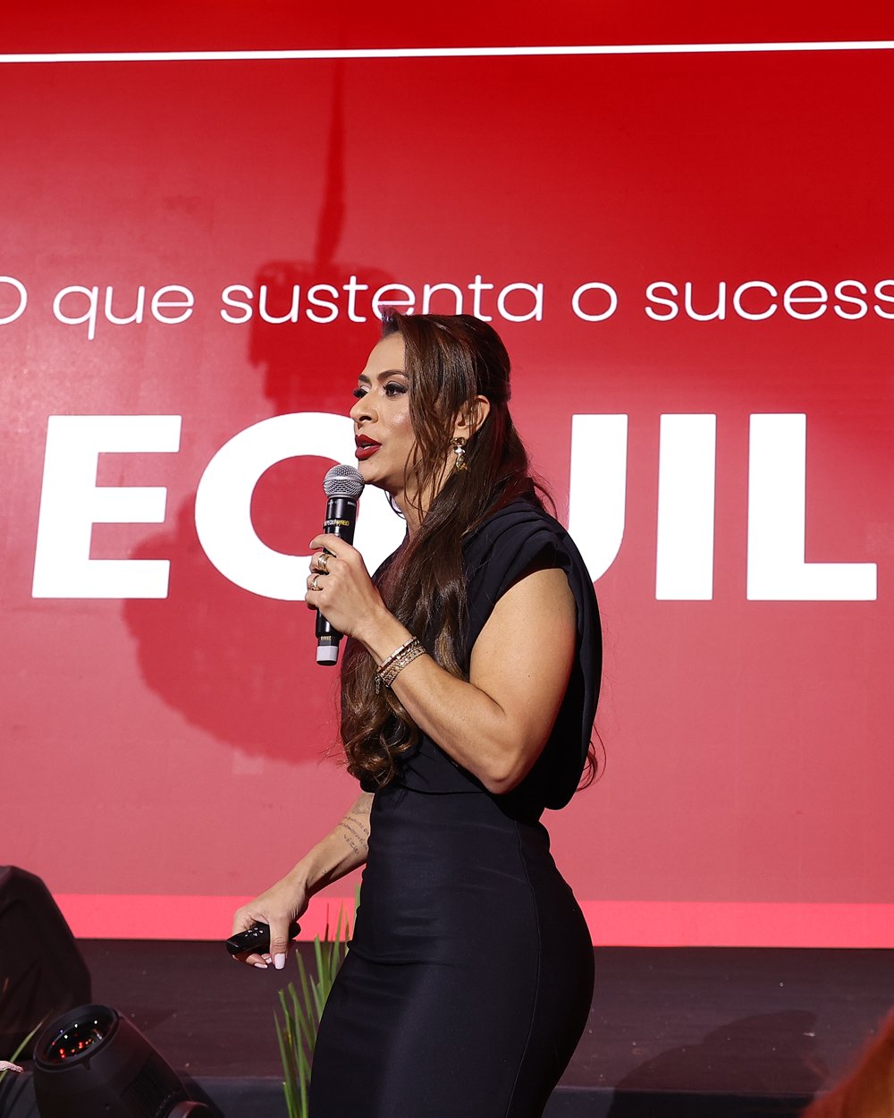 Janaine palestrando